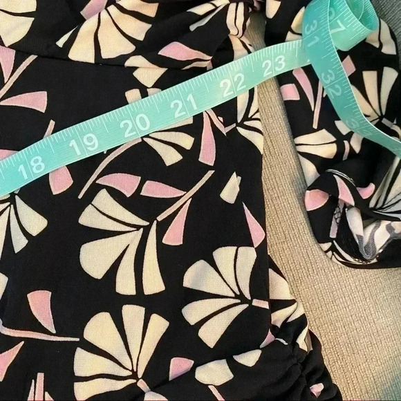 London Times Woman Floral Print Midi Dress Size 22W - Picture 10 of 14